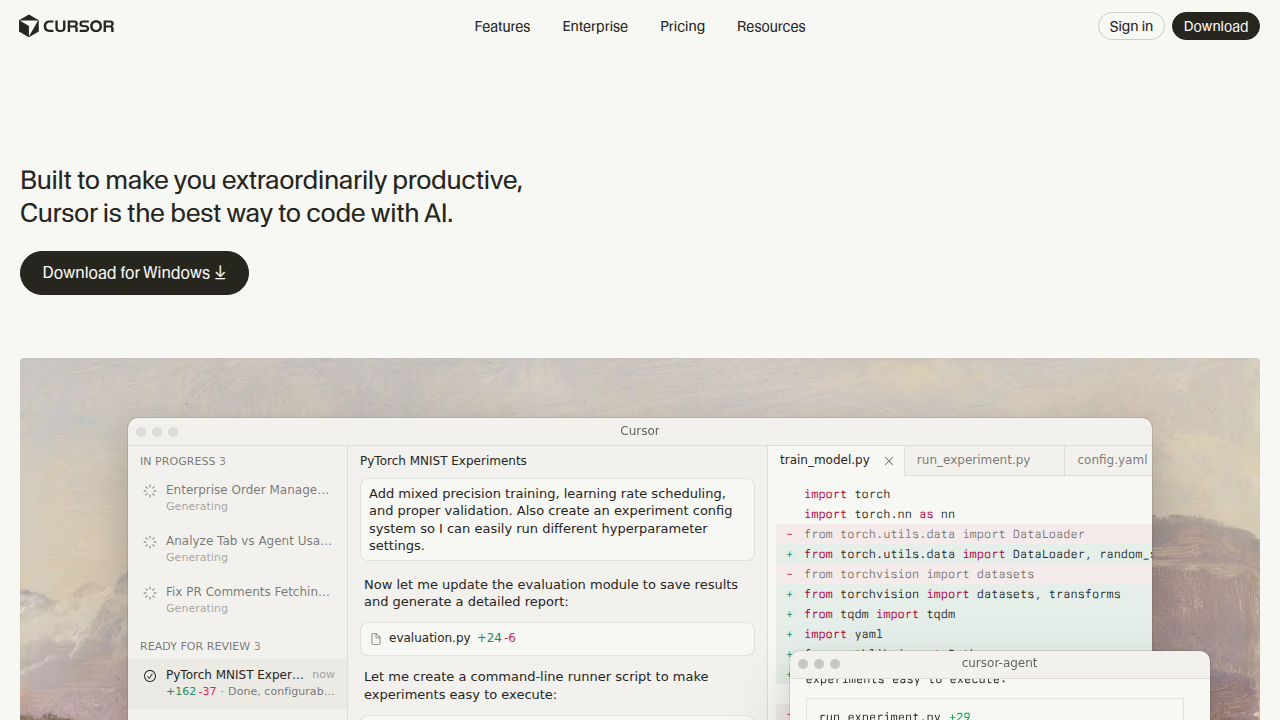 Cursor - AI Code Editor
