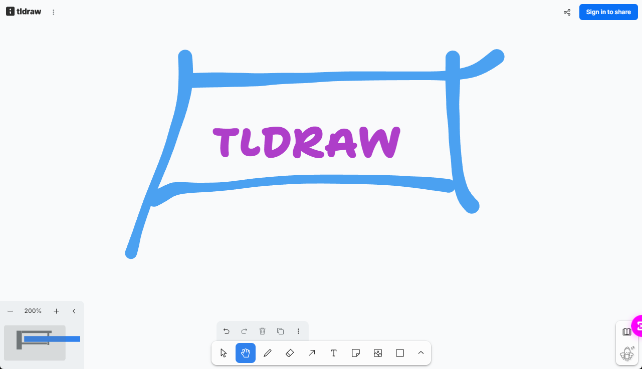 tldraw - Infinite Canvas